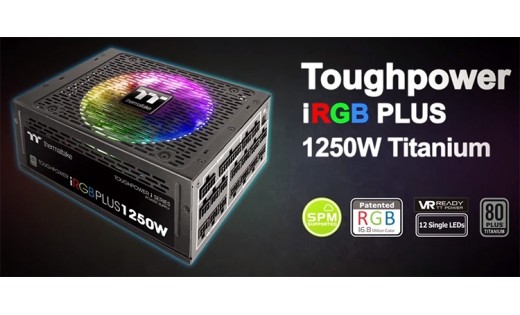     Thermaltake выпустила блок питания Toughpower iRGB Plus 1250W Titanium TT Premium