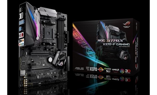Плата ASUS ROG Strix X370-F Gaming позволит сформировать игровой ПК на платформе AMD