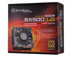 Блок питания SilverStone STRIDER SX500-LG V2.1 (500W),SFX-L, 80+Gold,aPFC,12см,24+8, 3*SATA,2*PCIe,мод.