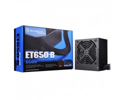 Блок питания SilverStone STRIDER ET650-B V1.4(650W), 80+Bronze,aPFC,12см,24+8,6*SATA,4*PCIe,1*FDD,+3