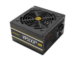 Блок питания Antec Value Power VP500P Plus (500W) 80+, aPFC, 12см,24+8,1*FDD,7*SATA,2*PCIe,+2