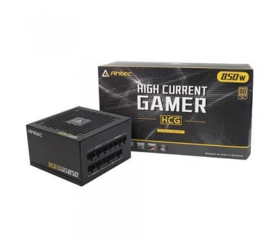 Блок питания Antec HCG850 Gold (850W) 80+ GOLD, aPFC, 12см,24+8,10*SATA,6*PCIe,+5,модульный
