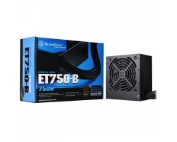 Блок питания SilverStone STRIDER ET750-B V1.1 (750W), 80+Bronze,aPFC,12см,24+8,6*SATA,4*PCIe,1*FDD,+3