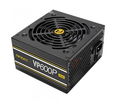 Блок питания Antec Value Power VP600P Plus (600W) 80+, aPFC, 12см,24+8,1*FDD,7*SATA,2*PCIe,+2
