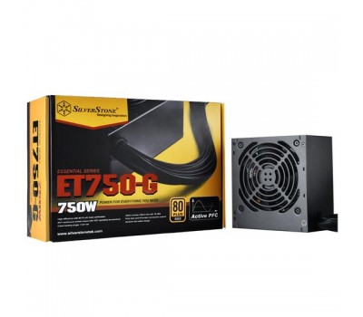 Блок питания SilverStone STRIDER ET750-G V1.2(750W), 80+Gold,aPFC,12см,24+8,8*SATA,4*PCIe,1*FDD,+3
