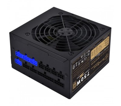 Блок питания SilverStone STRIDER ST75F-GS V.3.0(750W), 80+Gold,aPFC,12см,24+8,8*SATA, 5*PCIe,+8,модуль.