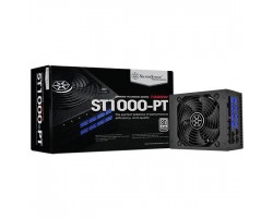 Блок питания SilverStone STRIDER ST1000-PT(1000W),80+Plat,aPFC,14см,24+2*8,16*SATA,8*PCIe,+6,мод.