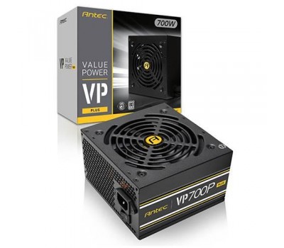 Блок питания Antec Value Power VP700P Plus EC (700W) 80+, aPFC, 12см,24+8,1*FDD,7*SATA,4*PCIe,+2