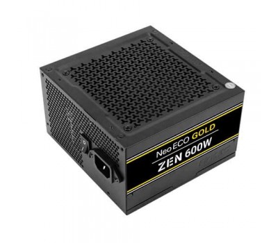 Блок питания Antec NE600G Zen EC (600W) 80+ GOLD, aPFC, 12см,24+8,6*SATA,4*PCIe,+2