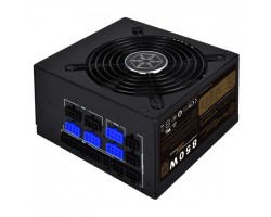 Блок питания SilverStone STRIDER ST85F-GS V2.0(850W), 80+Gold,aPFC,12см,24+8, 8*SATA, 6*PCIe,+8,модуль.