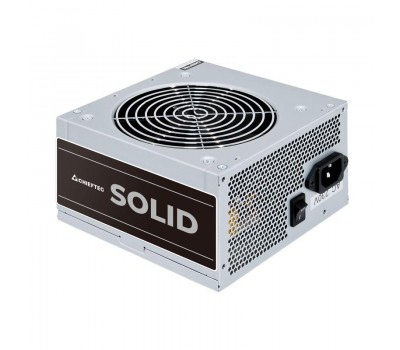 Блок питания CHIEFTEC Solid GPP-500S,12cm fan, a/PFC,24+4+4,3xPeripheral,5xSATA,1xPCIe