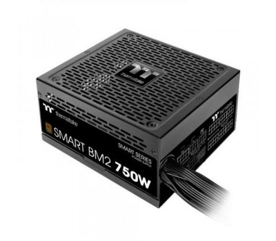 Блок питания Thermaltake Smart BM2/0750W/Semi Modular/Non Light/Full Range/Analog/80 Plus Bronze/EU/JP Main CAP/All Flat Cables