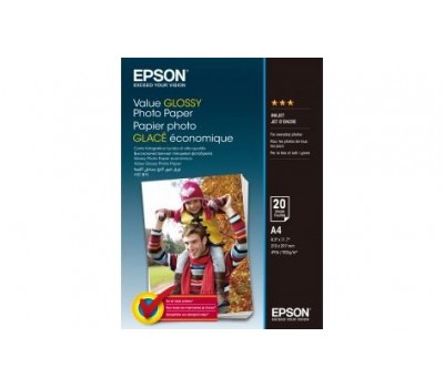 Бумага Epson A4 Value Glossy Photo Paper 20 л.