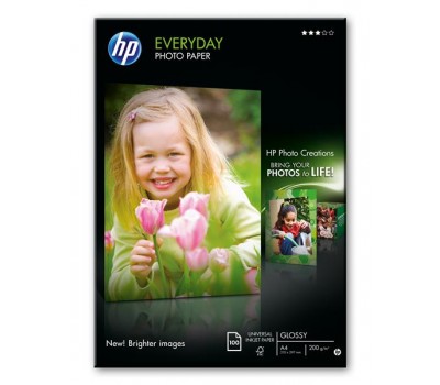 Бумага HP A4 Everyday Photo Paper Glossy, 100л.