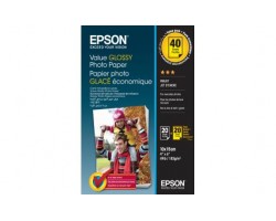 Бумага Epson 100mmx150mm Value Glossy Photo Paper 2х20 л.