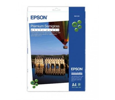 Бумага Epson A4 Premium Semigloss Photo Paper, 20л.