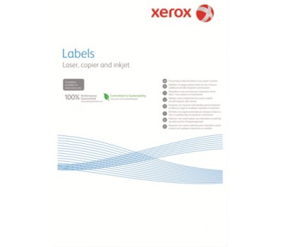 Наклейка Xerox Mono Laser 8UP (squared) 105x71mm 100л.