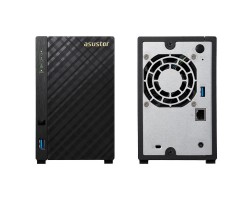 Сетевое хранилище ASUSTOR AS1002T 2x3.5 SATA, 1x1GE, 2xUSB3.0