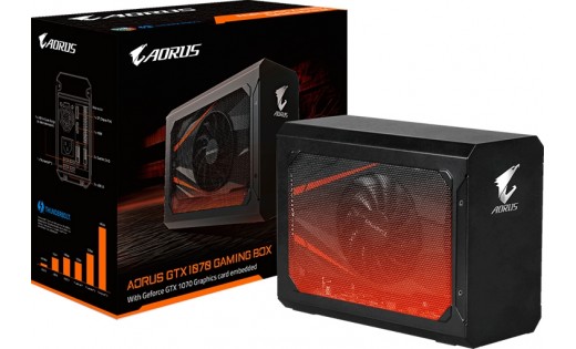 GIGABYTE рассекретила внешний бокс для видеокарты Aorus GTX 1070 Gaming Box