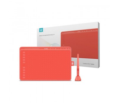 Графический планшет Huion HS611 Coral red