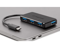 Хаб Transcend USB Type-C HUB 4 ports