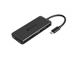 Хаб Transcend USB Type-C HUB 6 ports microSD/SD Black