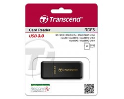 Кардридер Transcend USB 3.0 microSD/SD Black