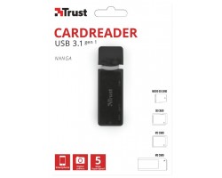 Кардридер Trust Nanga USB 3.1