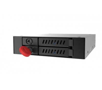 Отсек для накопителя CHIEFTEC Backplane CMR-225, 2x2.5" HDD/SSD,1x3.5" EXT Slot,SATA,черный,RETAIL