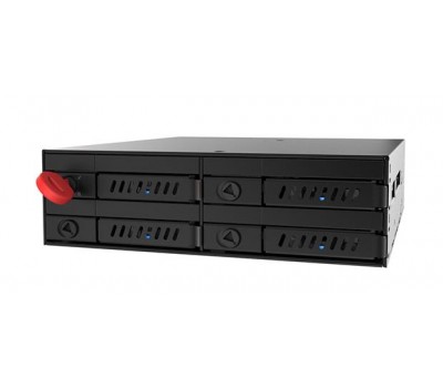 Отсек для накопителя CHIEFTEC Backplane CMR-425, 4x2.5" HDD/SSD,1x5.25" EXT Slot,SATA,черный,RETAIL