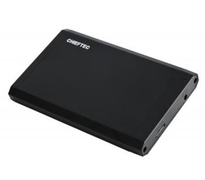Корпус для 2.5" HDD/SSD CHIEFTEC External Box CEB-2511-U3,aluminium/plastic,USB3.0,RETAIL
