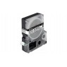 Картридж с лентой Epson LK4WBH принтеров LW-300/400/400VP/700 Heat Resist Blk/Wh 12mm/2