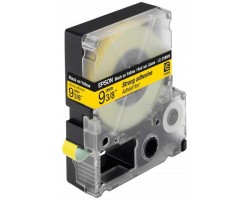 Картридж с лентой Epson LK3YBW принтеров LW-300/400/400VP/700 Strng adh Blk/Yell 9mm/9m