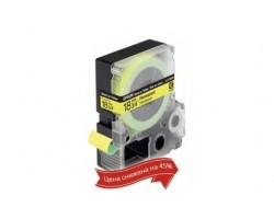 Картридж с лентой Epson LK5YBF принтеров LW-400/400VP/700 Fluor Blk/Yell 18mm/9m