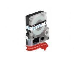 Картридж с лентой Epson LK4WLN принтеров LW-300/400/400VP/700 Std Blue/Wht 12mm/9m