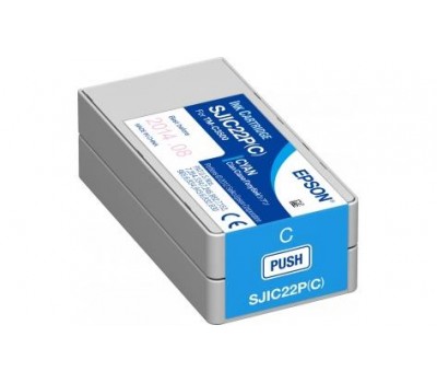 Картридж Epson SJIC22P TM-C3500 Cyan