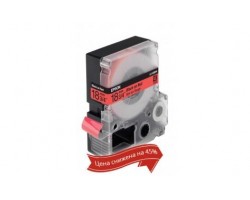 Картридж с лентой Epson LK5RBP принтеров LW-400/400VP/700 Pastel Blk/Red 18mm/9m