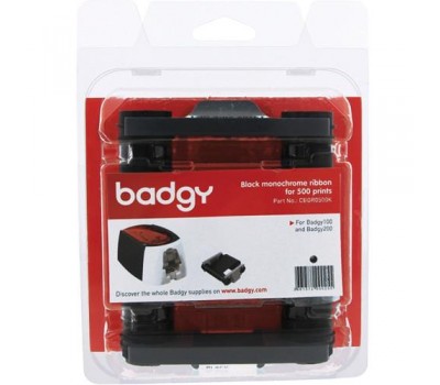 Картридж для принтера Badgy 100/200 (монохромная лента на 500 отпечатков, без карточек)
