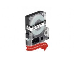 Картридж с лентой Epson LK3WBN принтеров LW-300/400/400VP/700 Std Blk/Wht 9mm/9m