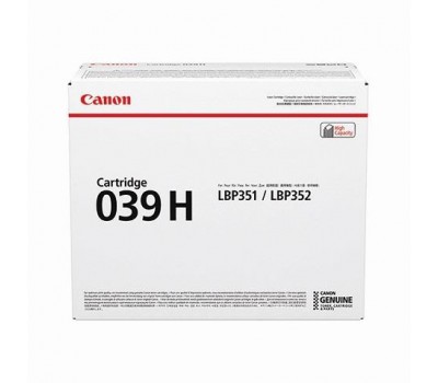 Картридж Canon 039H LBP351/352 Black (25000 стр)