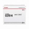 Картридж Canon 039H LBP351/352 Black (25000 стр)