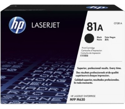 Картридж HP 81A LJ M604/M605/M606/M630 Black (10500 стр)