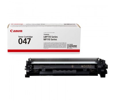 Тонер-картридж Canon 047 LBP112/MFP112/113 Black (1600 стр)