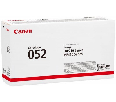 Картридж Canon 052 LBP212dw/214dw/215x/MF421dw/426dw/428x/MF429x Black (3100 стр)