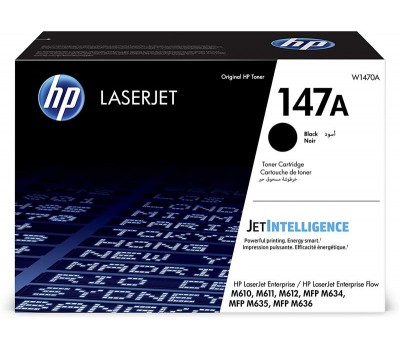 Тонер картридж HP 147A LaserJet MFP 611/612/635/636 Black (10 500стр)