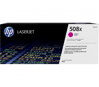 Картридж HP 508X CLJ M552/M553/M577 Magenta (9500 стр)