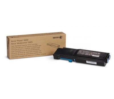 Тонер картридж Xerox PH6600/WC6605 Cyan (6000 стр)