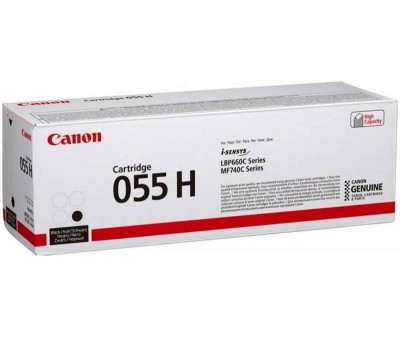 Картридж Canon 055H MF742/744/746, LBP663/664 Black (7600 стр)