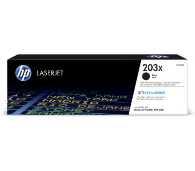 Картридж HP 203X CLJ M280/M281/M254 Black (3200 стр)