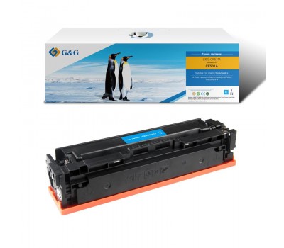 Картридж G&G для HP 205A CLJ M180/M181 CF531A Cyan (900 стр)